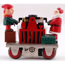 BACHMANN Christmas Gandy Dancer Operating Hand Car Item No. 46210